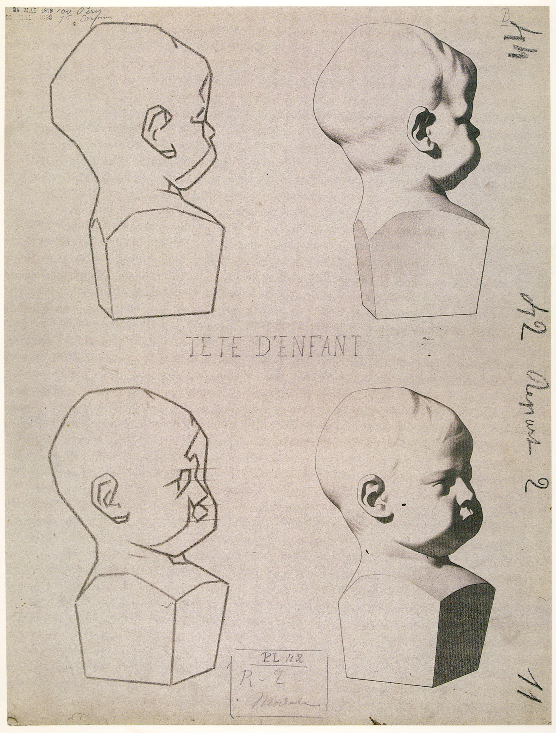 Plate I,42 - Children, by François Flamand