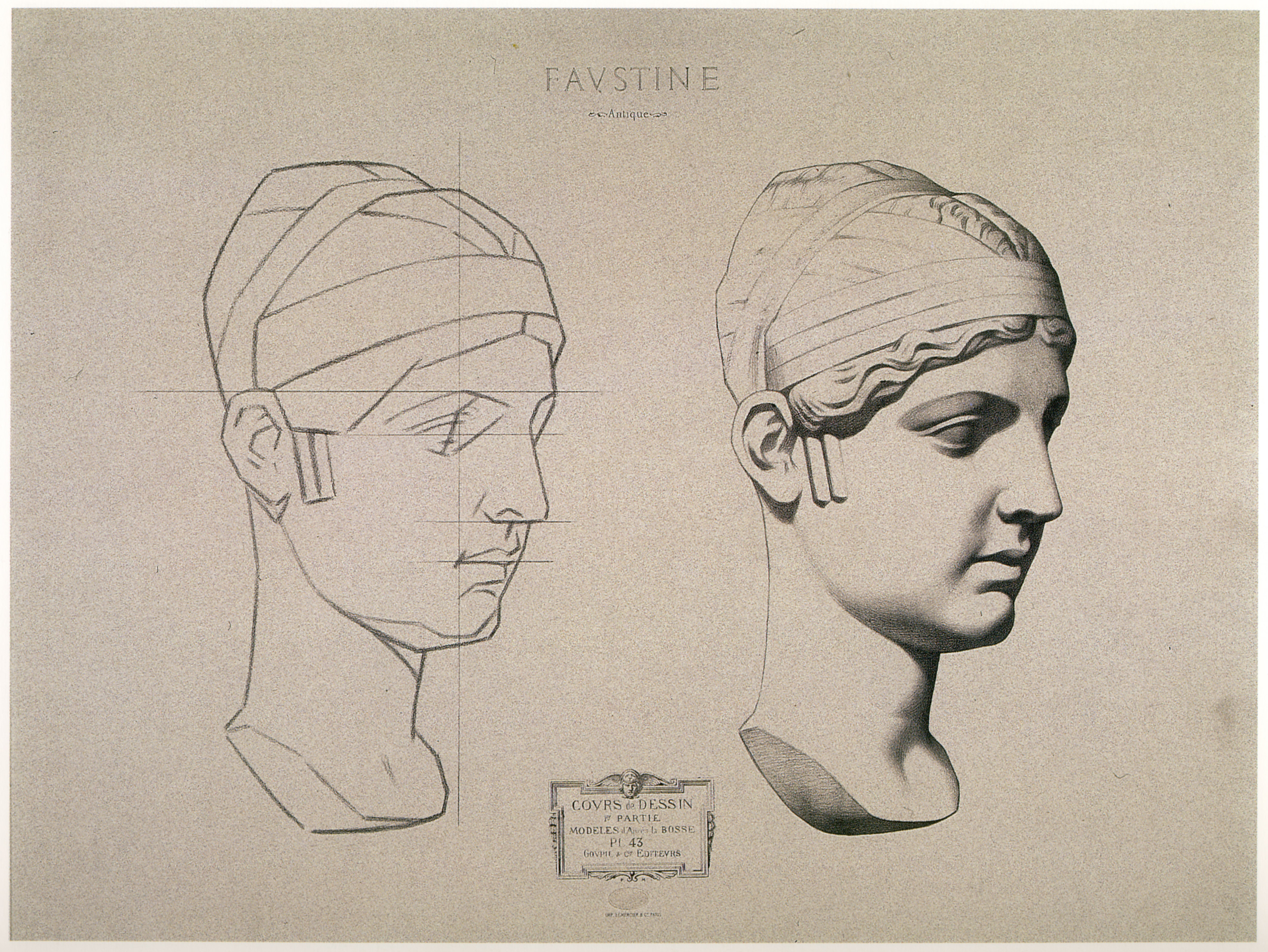 Plate I,43 - Faustina