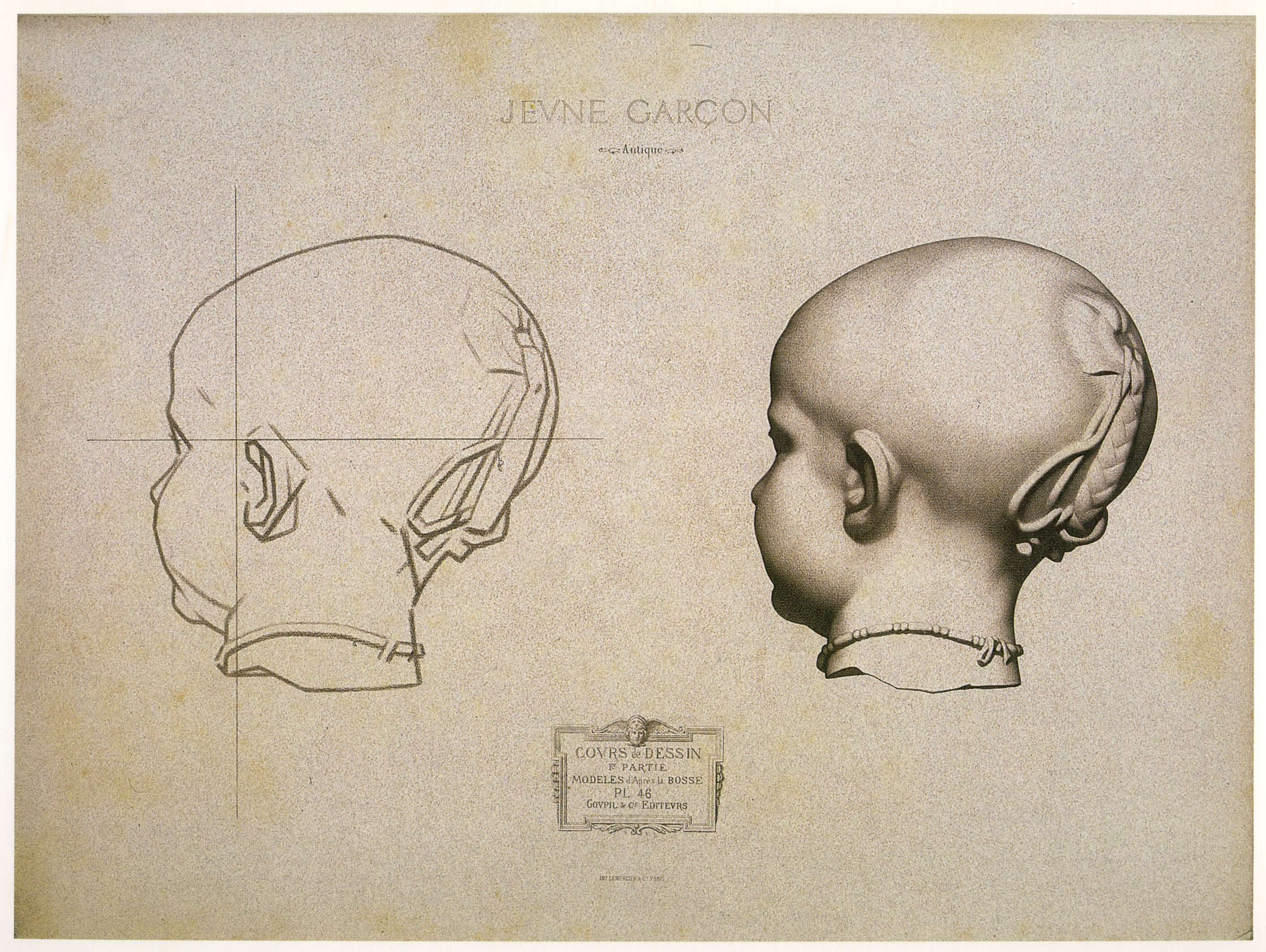 Plate I,46 - Young boy