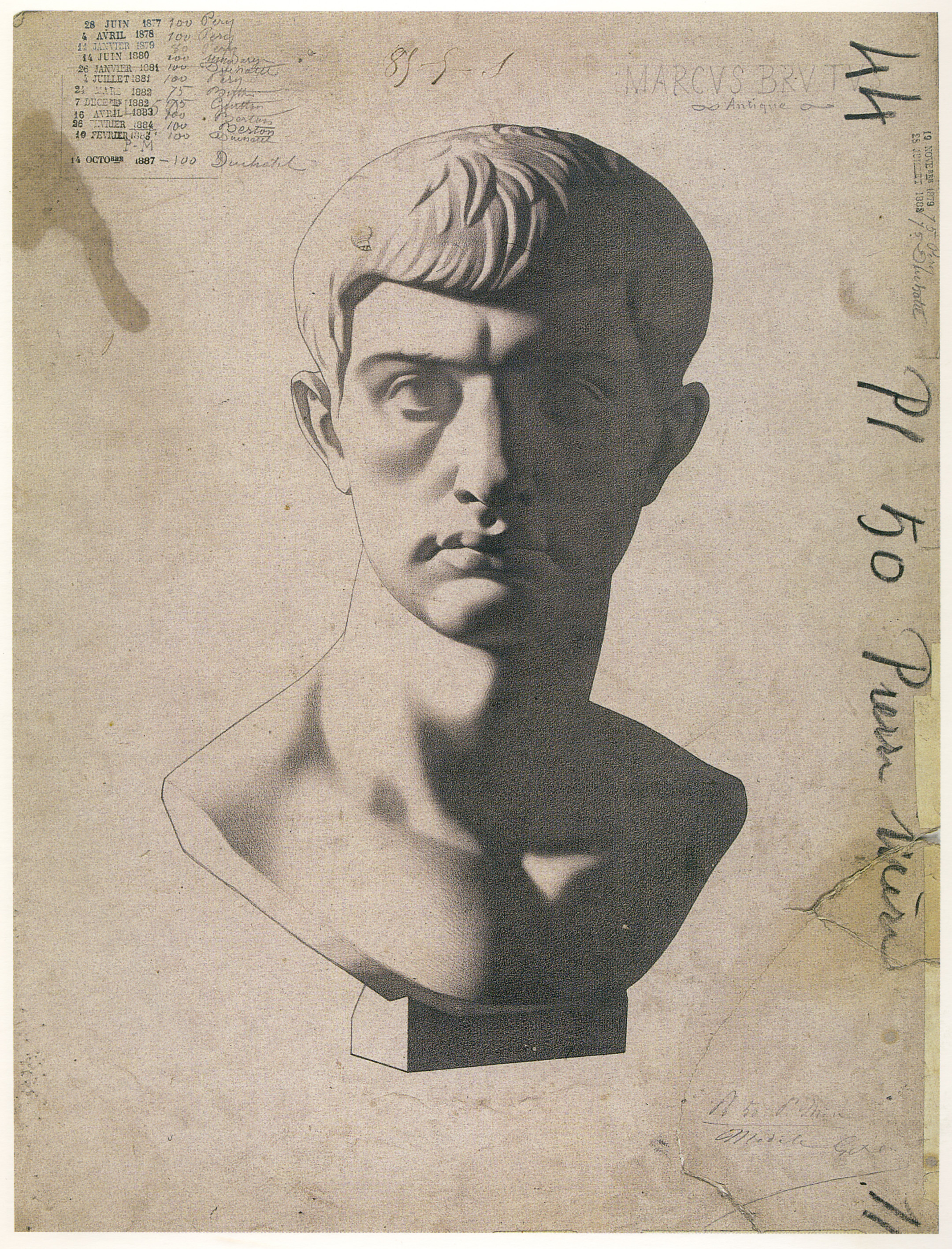 Plate I,50 - Marcus Brutus