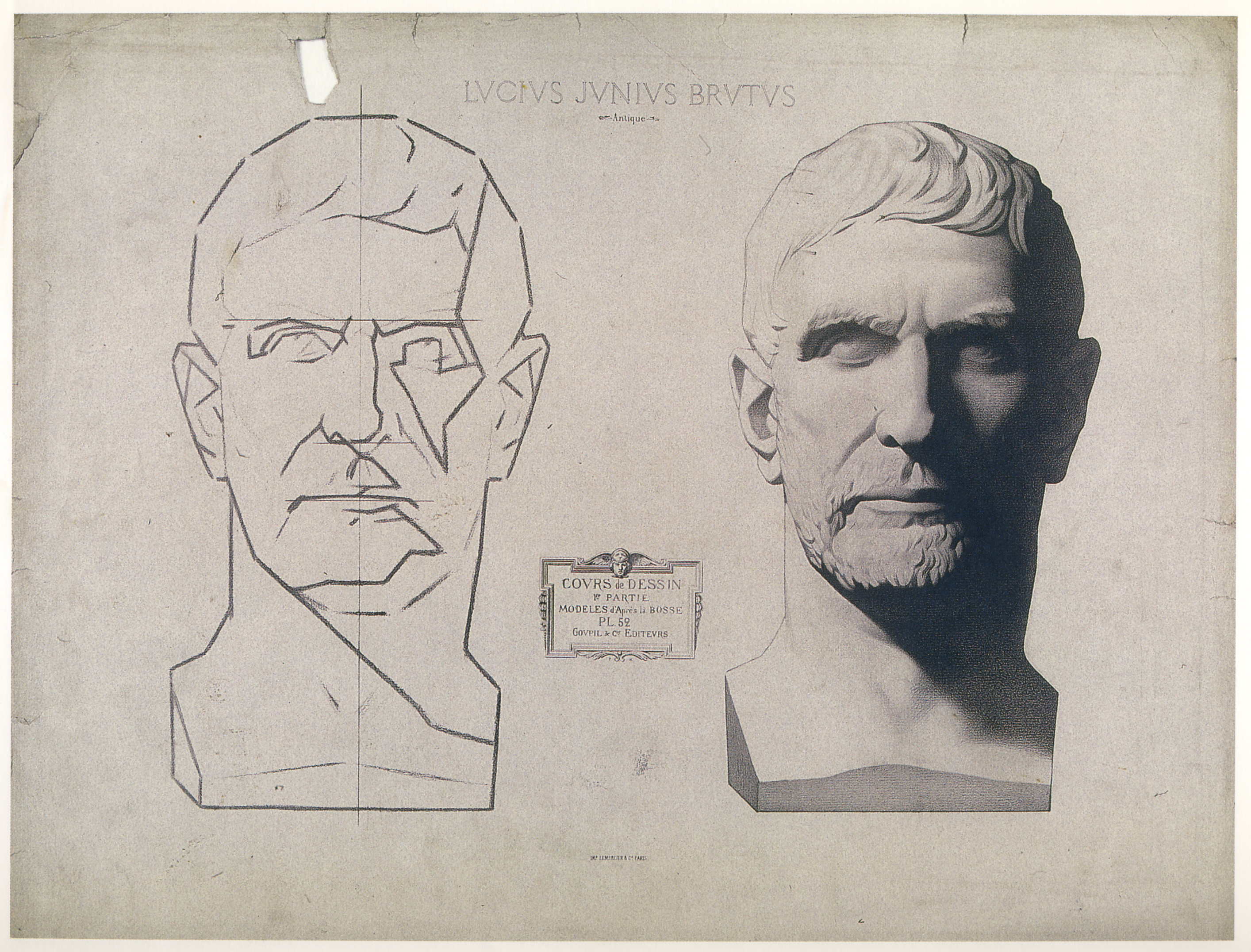 Plate I,52 - Lucius Junius Brutus