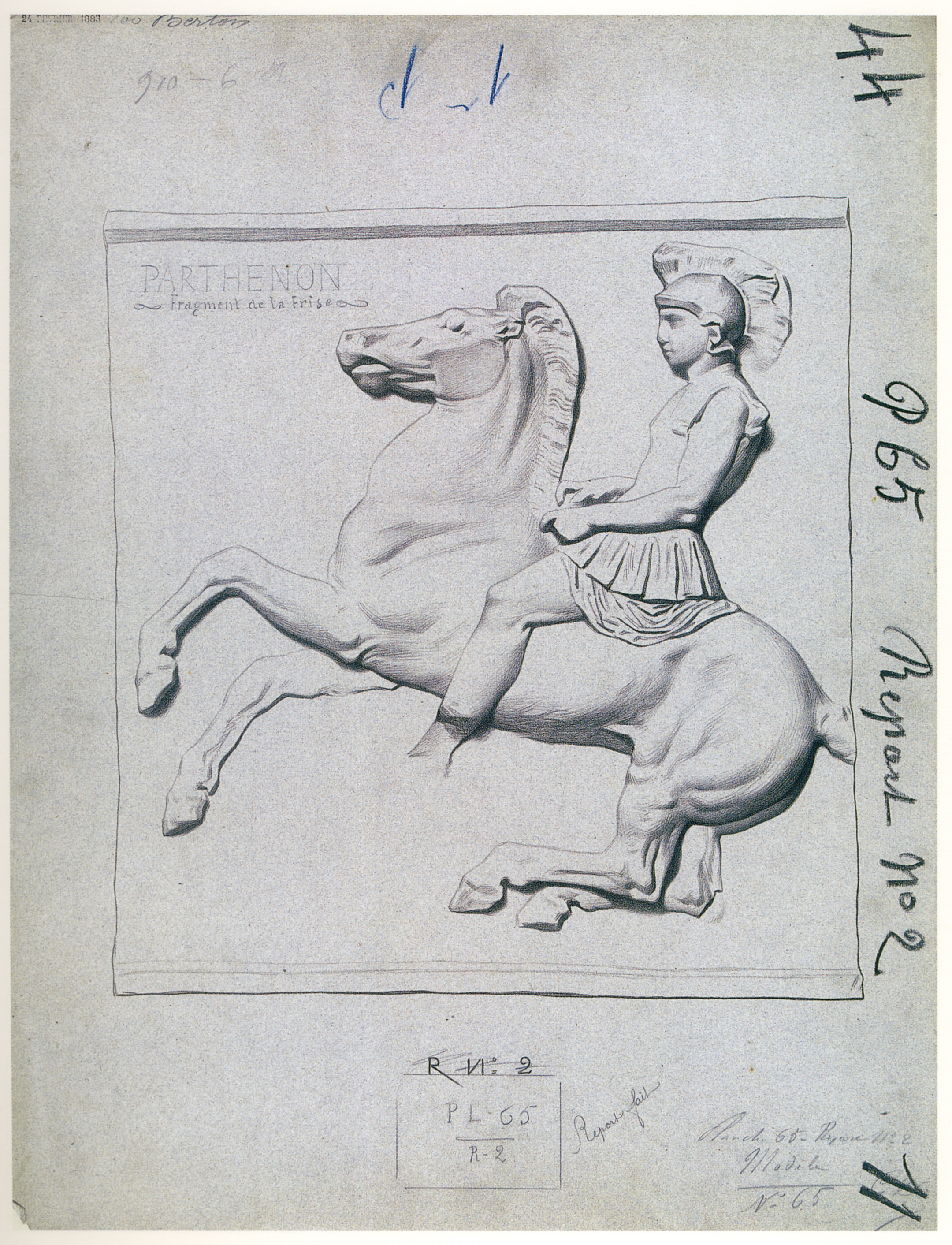 Plate I,65 - Knight