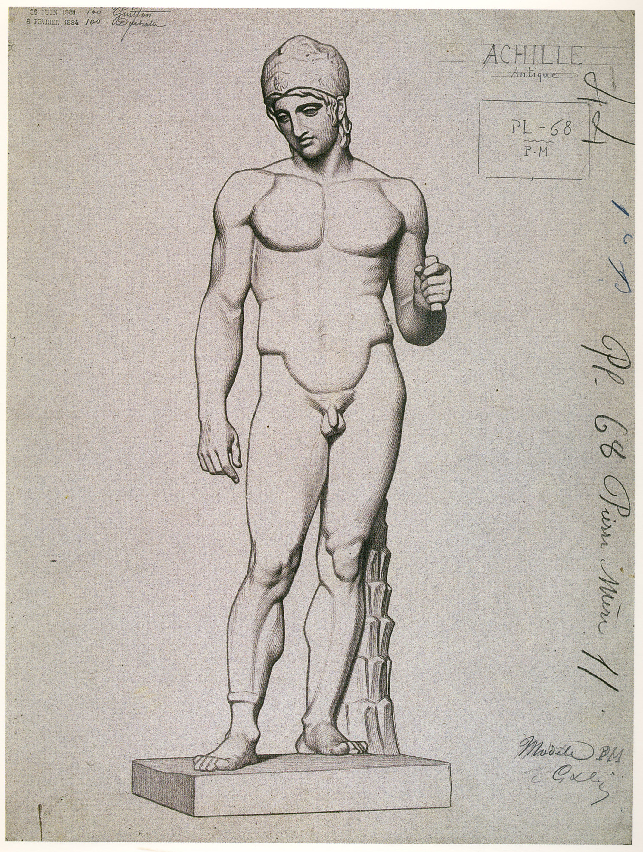 Plate I,68 - Achilles